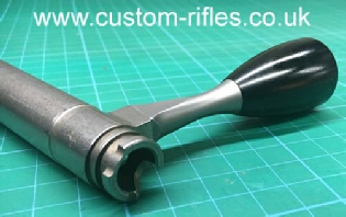 Sako A7 large bolt knob upgrade.